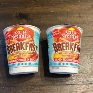 Cup Noodle Limited Edition Breakfast